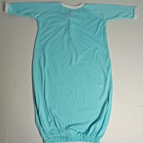 3 x NEW Kool Kids/Shamron Mills Infant Aqua Gown - Picture 3 of 3